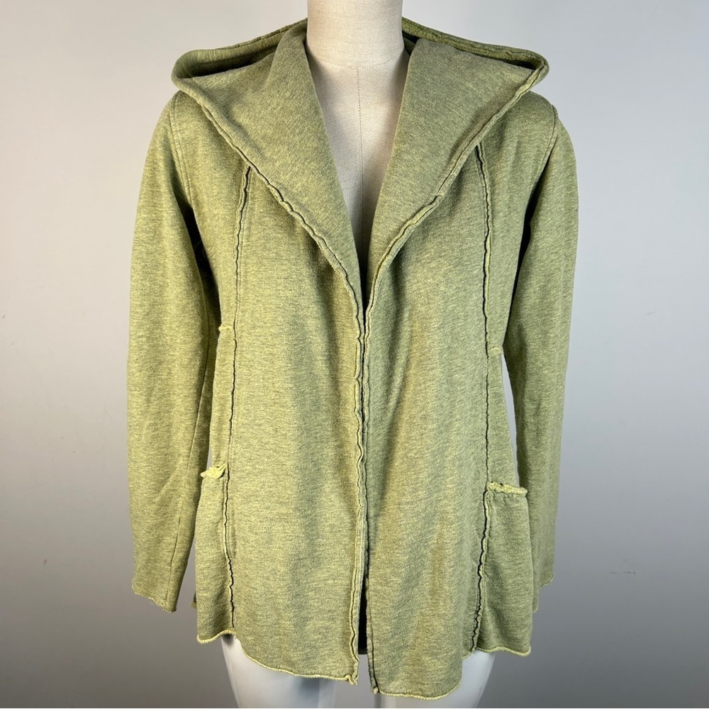 ❤️ Cut Loose Sage Green Hooded Cardigan XS